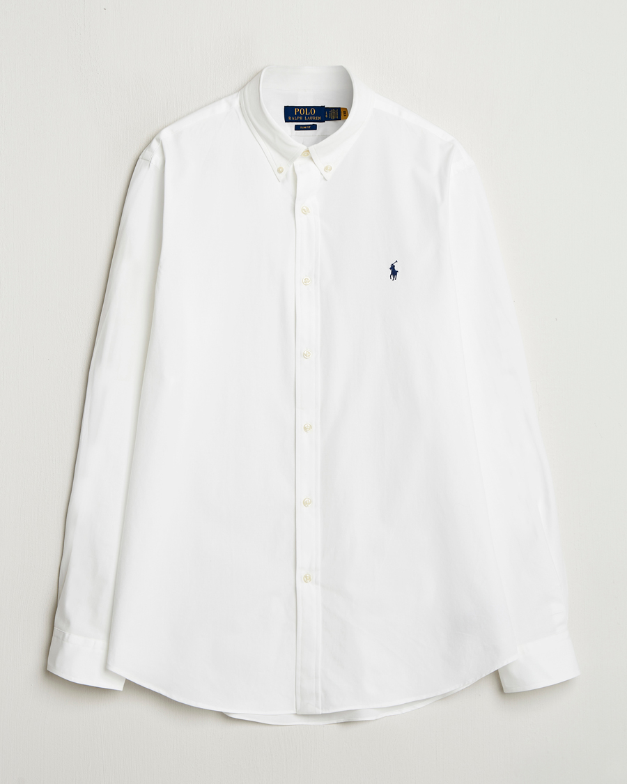 Homme | Chemises | Polo Ralph Lauren | Slim Fit Poplin Shirt White