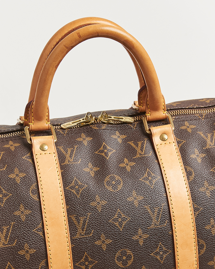 Homme | Louis Vuitton Pre-Owned Keepall Bandoulière 50 Monogram | Louis Vuitton Pre-Owned | Keepall Bandoulière 50 Monogram