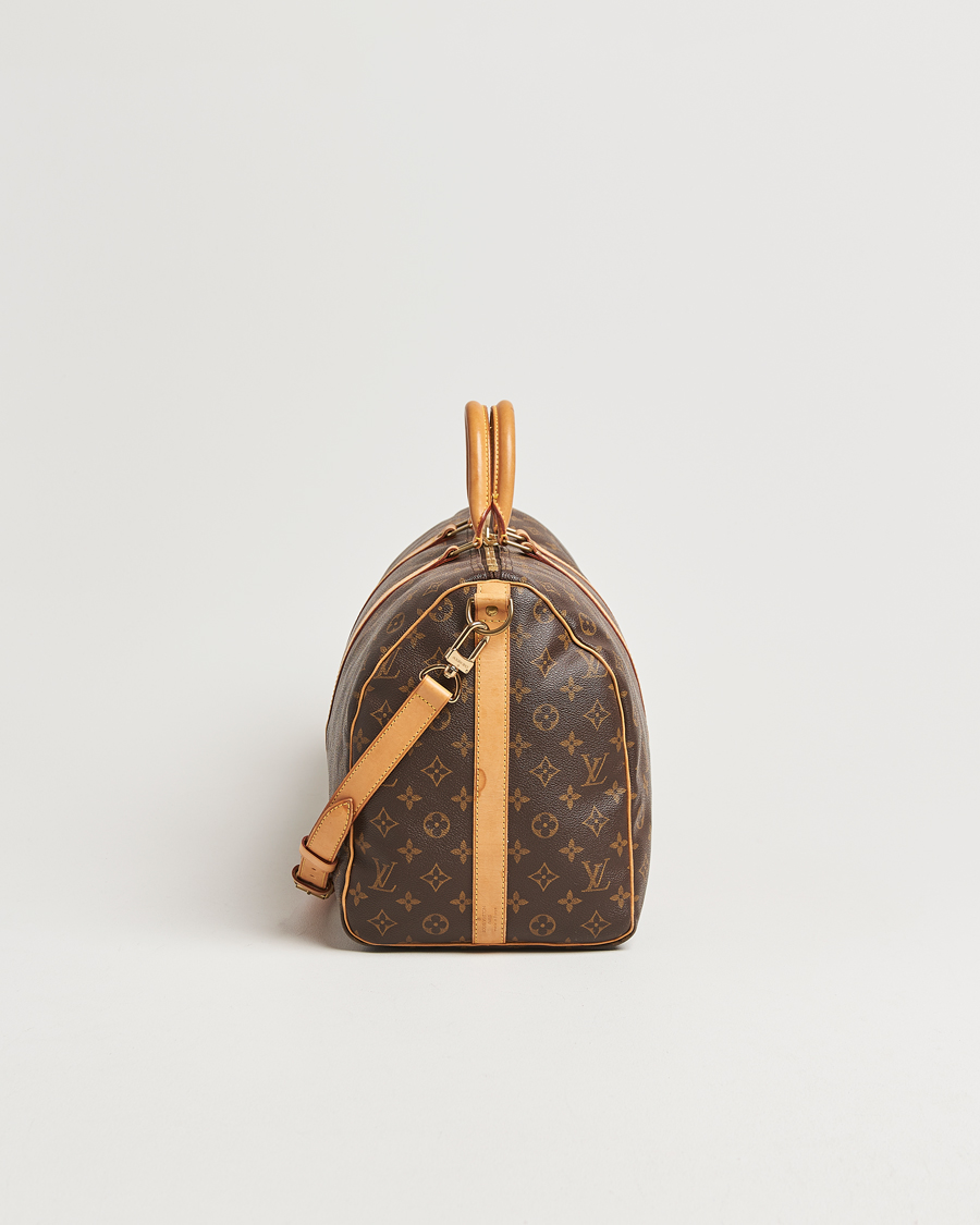 Homme | Louis Vuitton Pre-Owned Keepall Bandoulière 50 Monogram | Louis Vuitton Pre-Owned | Keepall Bandoulière 50 Monogram