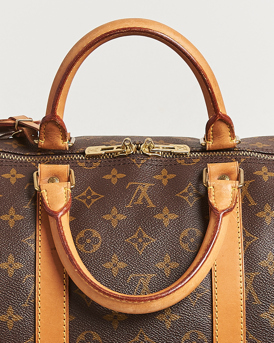 Homme | Louis Vuitton Pre-Owned Keepall 55 Monogram | Louis Vuitton Pre-Owned | Keepall 55 Monogram