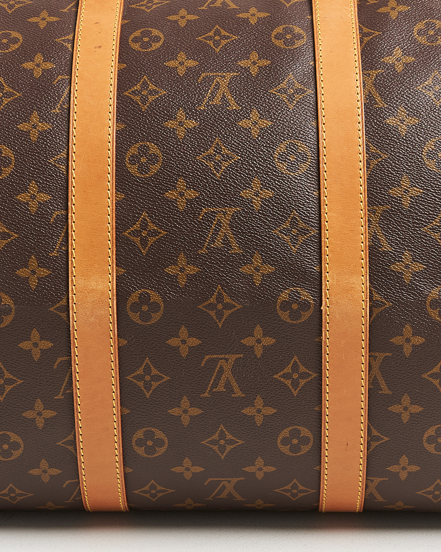 Homme | Louis Vuitton Pre-Owned Keepall 55 Monogram | Louis Vuitton Pre-Owned | Keepall 55 Monogram