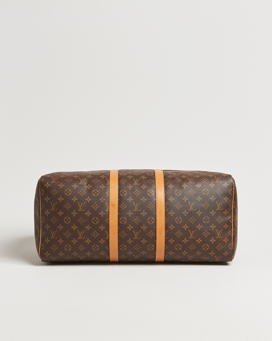 Homme | Louis Vuitton Pre-Owned Keepall 55 Monogram | Louis Vuitton Pre-Owned | Keepall 55 Monogram