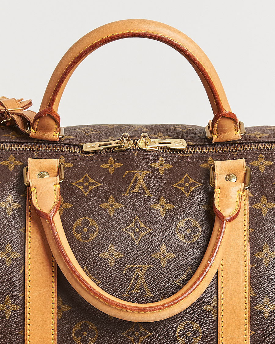 Homme | Louis Vuitton Pre-Owned Keepall Bandoulière 60 Monogram | Louis Vuitton Pre-Owned | Keepall Bandoulière 60 Monogram