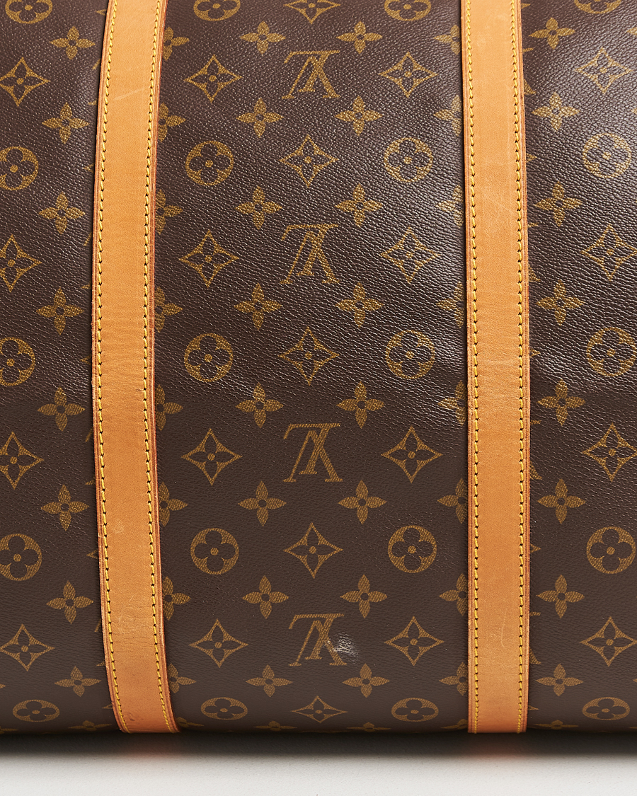 Homme | Louis Vuitton Pre-Owned Keepall Bandoulière 60 Monogram | Louis Vuitton Pre-Owned | Keepall Bandoulière 60 Monogram