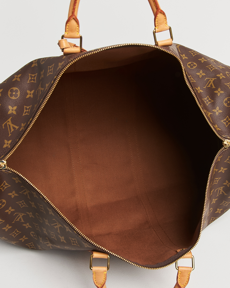 Homme | Louis Vuitton Pre-Owned Keepall Bandoulière 60 Monogram | Louis Vuitton Pre-Owned | Keepall Bandoulière 60 Monogram