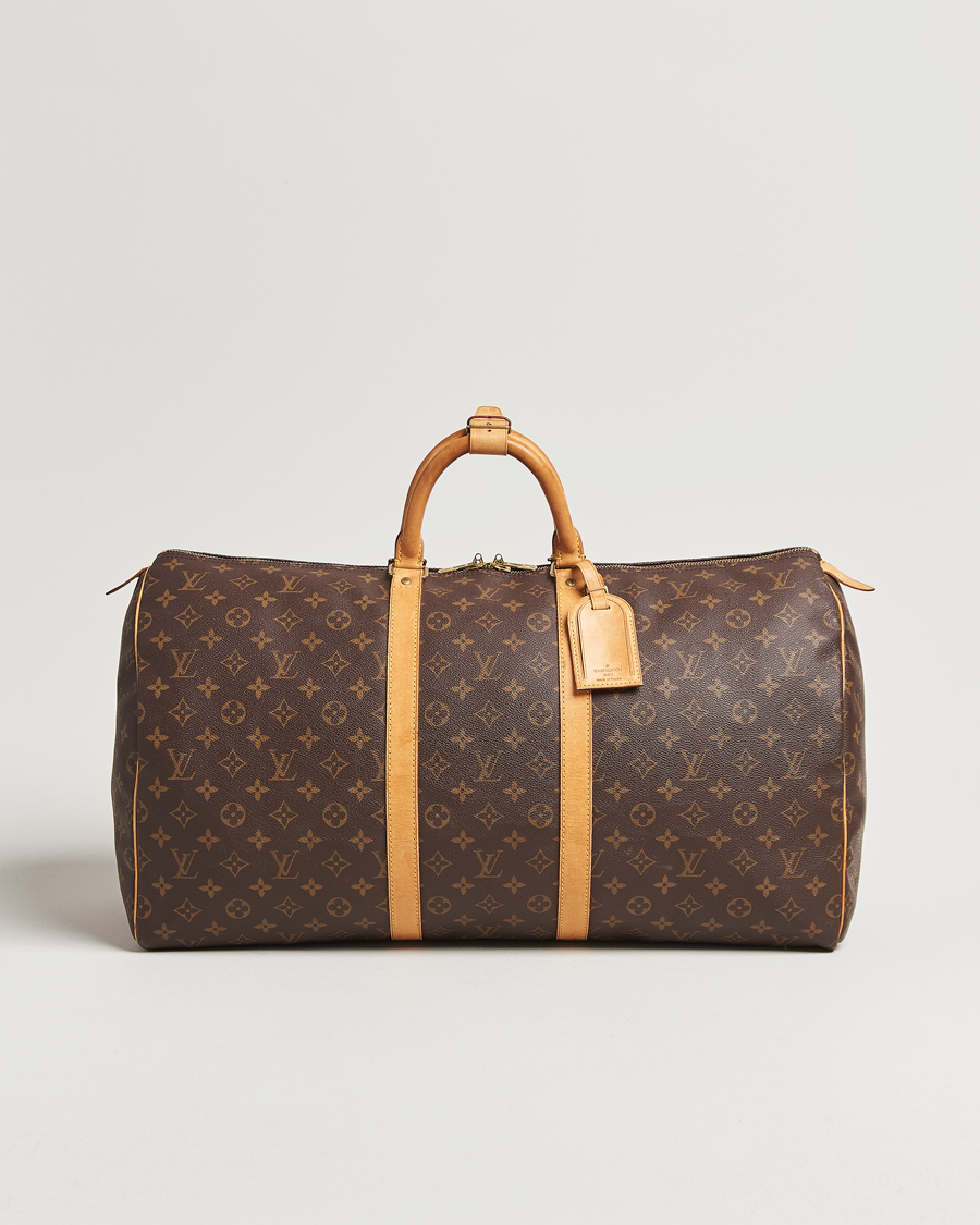 Homme | Louis Vuitton Pre-Owned Keepall 55 Monogram | Louis Vuitton Pre-Owned | Keepall 55 Monogram