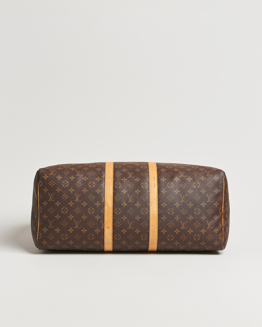 Homme | Louis Vuitton Pre-Owned Keepall 55 Monogram | Louis Vuitton Pre-Owned | Keepall 55 Monogram
