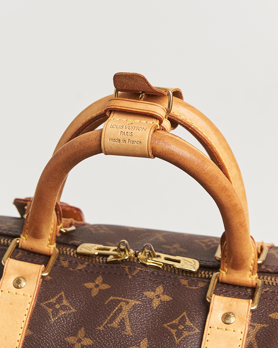 Homme | Louis Vuitton Pre-Owned Keepall 55 Monogram | Louis Vuitton Pre-Owned | Keepall 55 Monogram