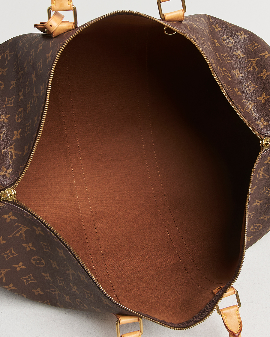 Homme | Louis Vuitton Pre-Owned Keepall 55 Monogram | Louis Vuitton Pre-Owned | Keepall 55 Monogram