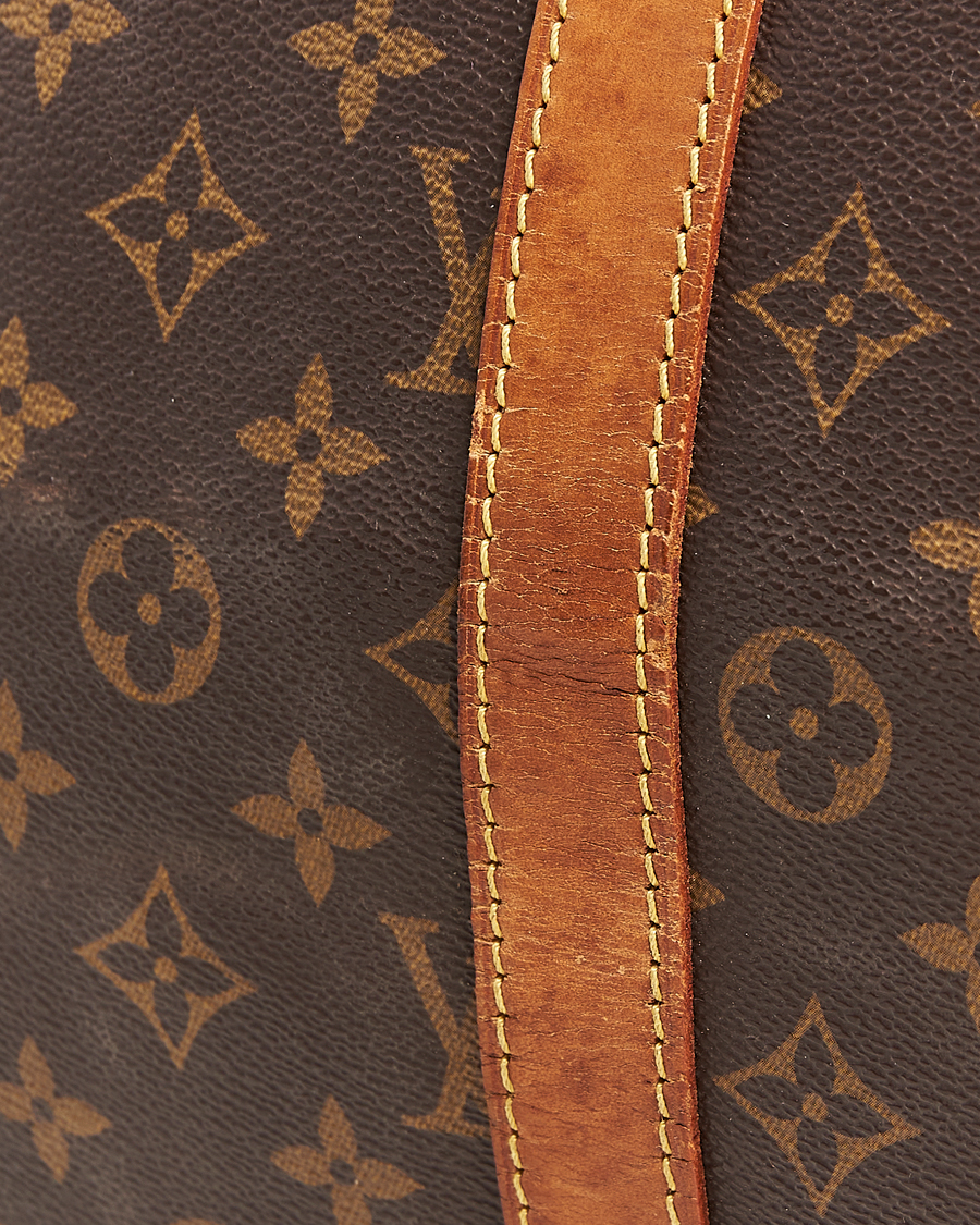Homme | Louis Vuitton Pre-Owned Keepall Bandoulière 55 Monogram | Louis Vuitton Pre-Owned | Keepall Bandoulière 55 Monogram