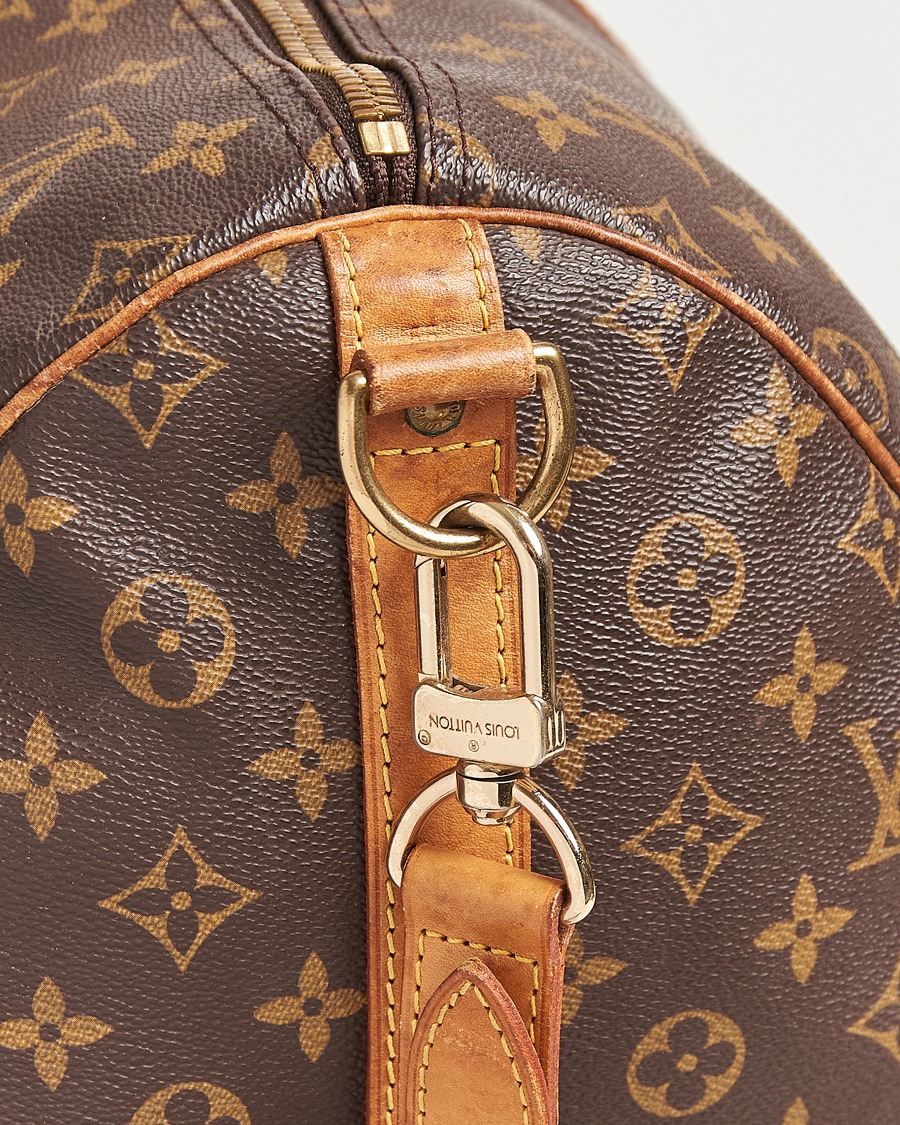 Homme | Louis Vuitton Pre-Owned Keepall Bandoulière 55 Monogram | Louis Vuitton Pre-Owned | Keepall Bandoulière 55 Monogram