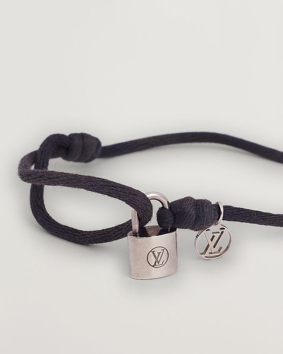 Homme | Louis Vuitton Pre-Owned Silver Bracelet | Louis Vuitton Pre-Owned | Silver Bracelet