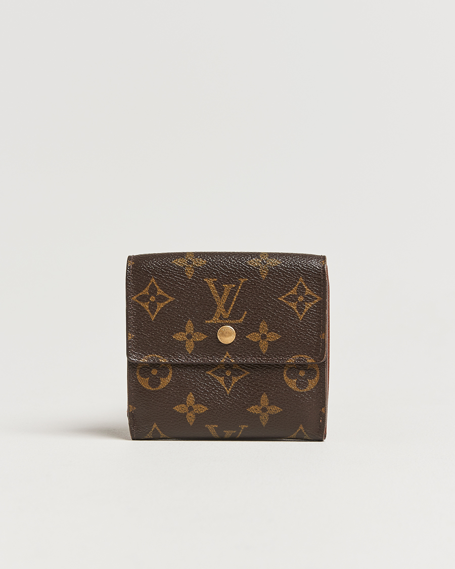 Homme | Louis Vuitton Pre-Owned Portefeuille Elise Wallet Monogram | Louis Vuitton Pre-Owned | Portefeuille Elise Wallet Monogram