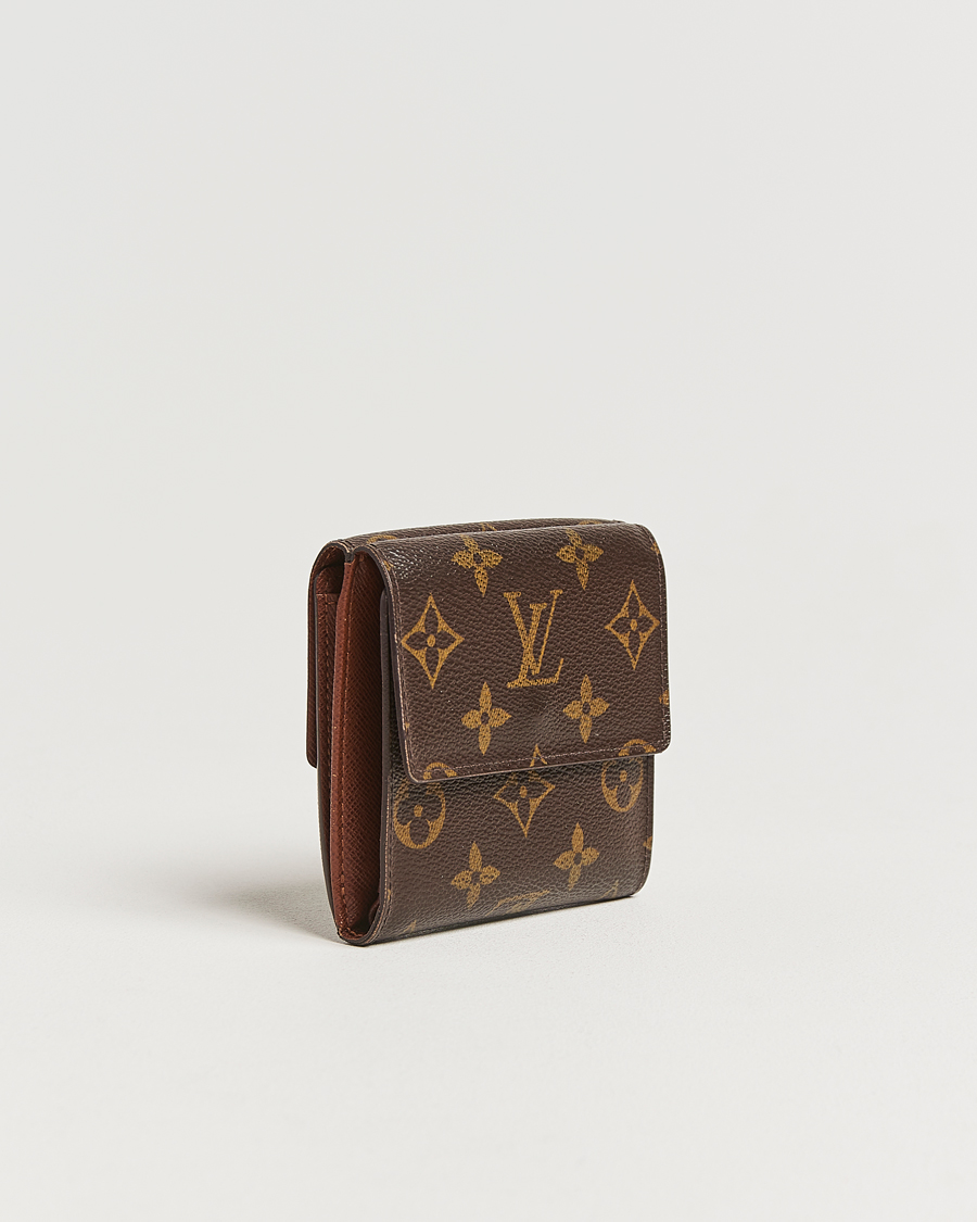 Homme | Louis Vuitton Pre-Owned Portefeuille Elise Wallet Monogram | Louis Vuitton Pre-Owned | Portefeuille Elise Wallet Monogram