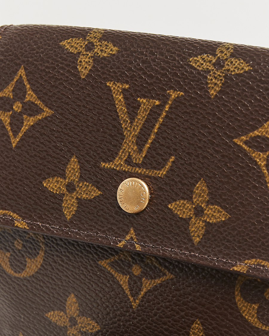 Homme | Louis Vuitton Pre-Owned Portefeuille Elise Wallet Monogram | Louis Vuitton Pre-Owned | Portefeuille Elise Wallet Monogram
