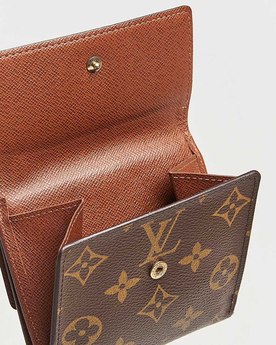 Homme | Louis Vuitton Pre-Owned Portefeuille Elise Wallet Monogram | Louis Vuitton Pre-Owned | Portefeuille Elise Wallet Monogram