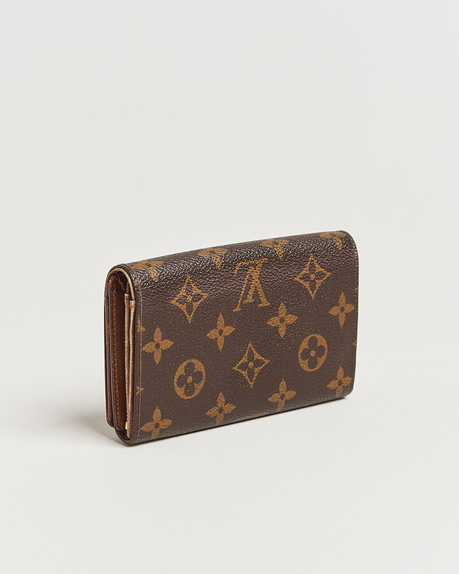 Homme | Louis Vuitton Pre-Owned Porte Monnaie Billets Trésor Wallet Monogram | Louis Vuitton Pre-Owned | Porte Monnaie Billets Trésor Wallet Monogram