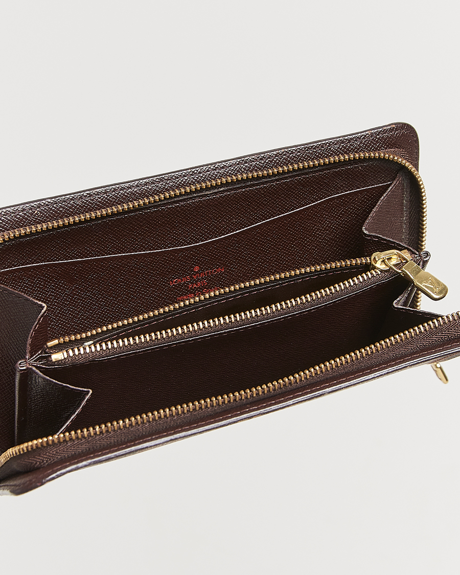 Homme | Louis Vuitton Pre-Owned Porte Monnaie Zippy Wallet Damier Ebene | Louis Vuitton Pre-Owned | Porte Monnaie Zippy Wallet Damier Ebene