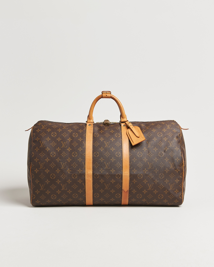 Homme | Louis Vuitton Pre-Owned Keepall 55 Monogram | Louis Vuitton Pre-Owned | Keepall 55 Monogram