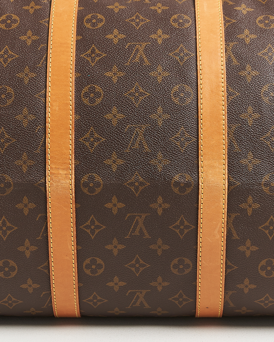 Homme | Louis Vuitton Pre-Owned Keepall 55 Monogram | Louis Vuitton Pre-Owned | Keepall 55 Monogram
