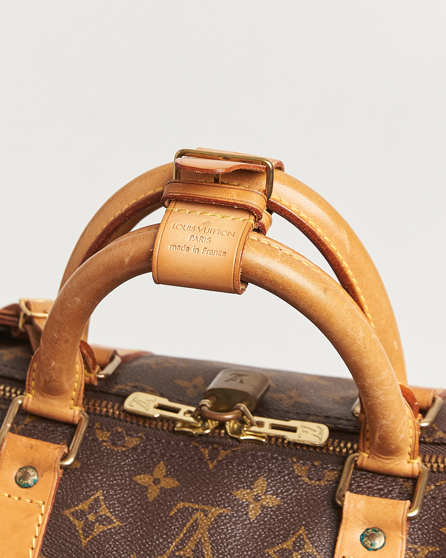 Homme | Louis Vuitton Pre-Owned Keepall 55 Monogram | Louis Vuitton Pre-Owned | Keepall 55 Monogram