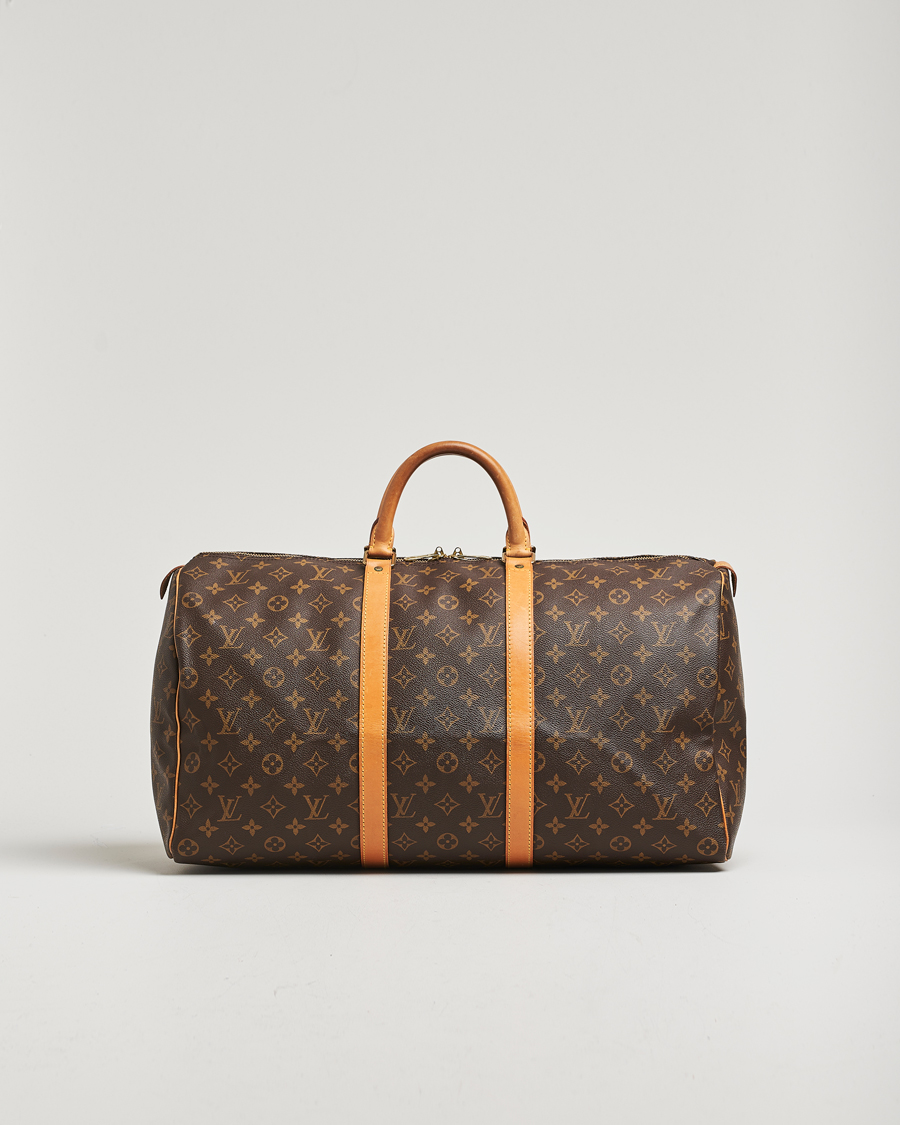 Homme | Louis Vuitton Pre-Owned Keepall 50 Monogram | Louis Vuitton Pre-Owned | Keepall 50 Monogram