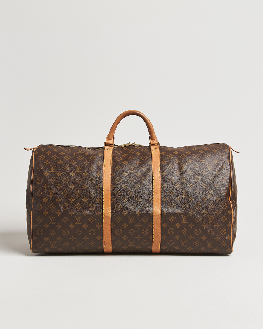 Homme | Louis Vuitton Pre-Owned Keepall 60 Monogram | Louis Vuitton Pre-Owned | Keepall 60 Monogram