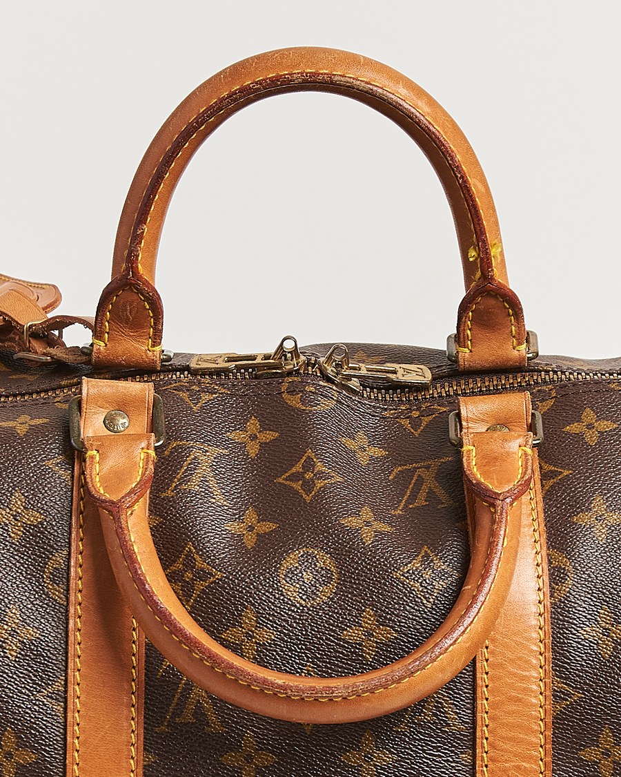 Homme | Louis Vuitton Pre-Owned Keepall Bandoulière 50 Monogram | Louis Vuitton Pre-Owned | Keepall Bandoulière 50 Monogram