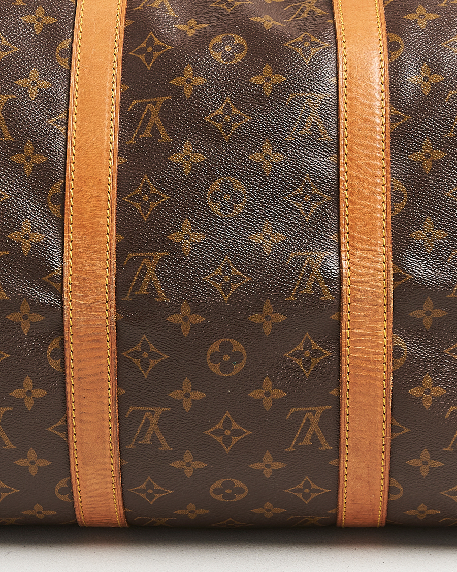 Homme | Louis Vuitton Pre-Owned Keepall Bandoulière 50 Monogram | Louis Vuitton Pre-Owned | Keepall Bandoulière 50 Monogram