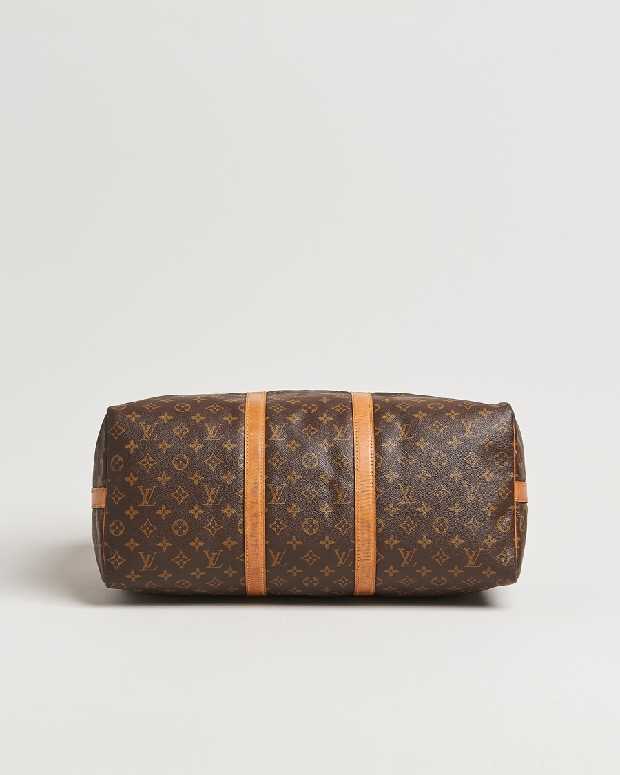 Homme | Louis Vuitton Pre-Owned Keepall Bandoulière 50 Monogram | Louis Vuitton Pre-Owned | Keepall Bandoulière 50 Monogram