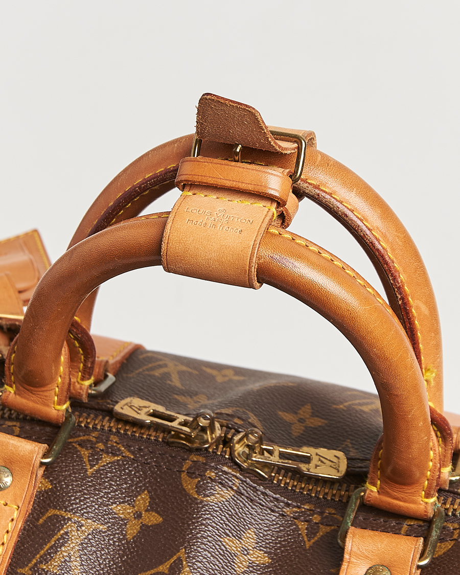 Homme | Louis Vuitton Pre-Owned Keepall Bandoulière 50 Monogram | Louis Vuitton Pre-Owned | Keepall Bandoulière 50 Monogram