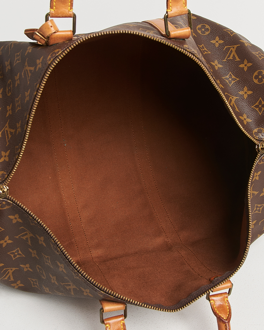 Homme | Louis Vuitton Pre-Owned Keepall Bandoulière 50 Monogram | Louis Vuitton Pre-Owned | Keepall Bandoulière 50 Monogram