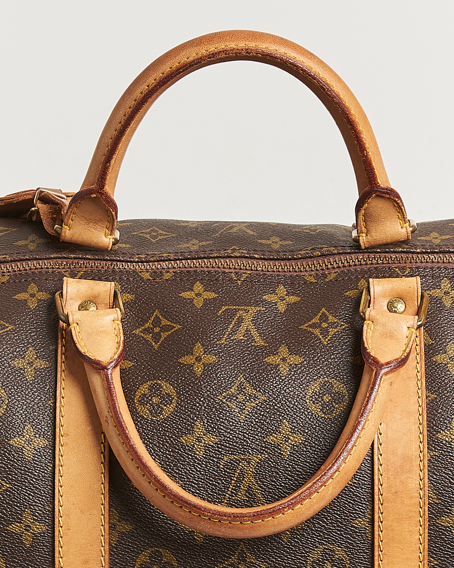 Homme | Louis Vuitton Pre-Owned Keepall Bandoulière 60 Monogram | Louis Vuitton Pre-Owned | Keepall Bandoulière 60 Monogram