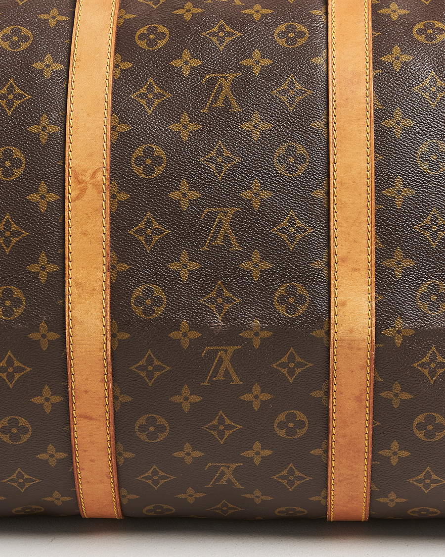 Homme | Louis Vuitton Pre-Owned Keepall Bandoulière 60 Monogram | Louis Vuitton Pre-Owned | Keepall Bandoulière 60 Monogram