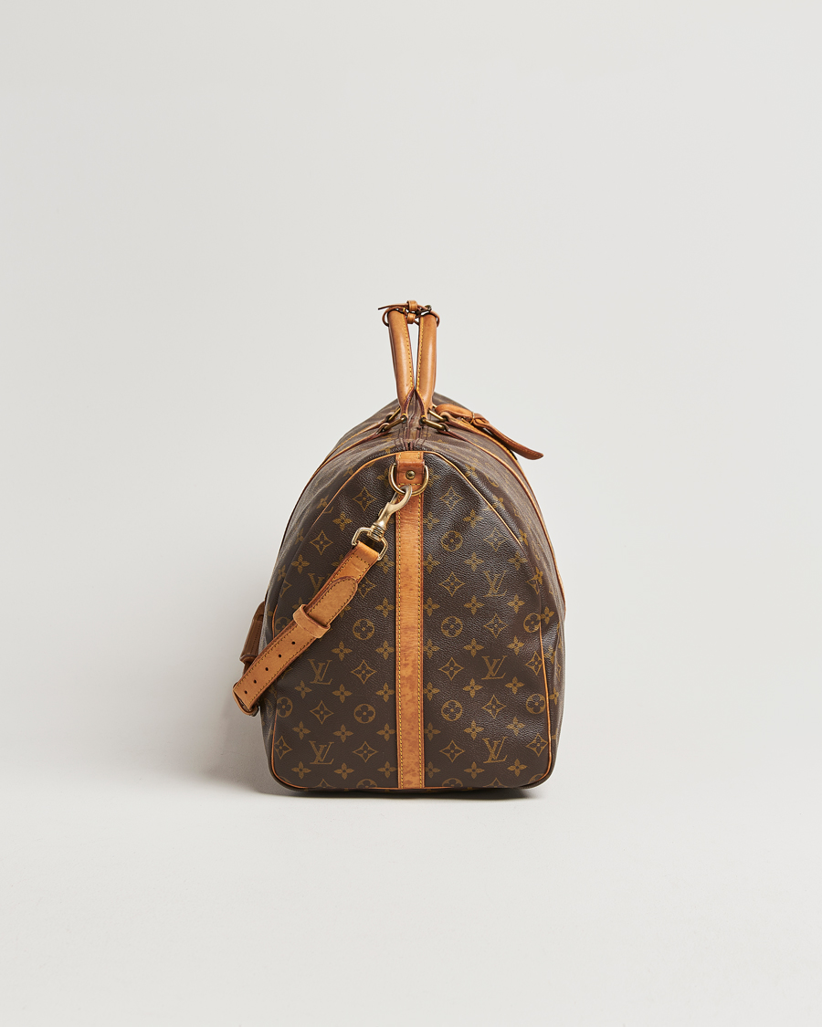 Homme | Louis Vuitton Pre-Owned Keepall Bandoulière 60 Monogram | Louis Vuitton Pre-Owned | Keepall Bandoulière 60 Monogram