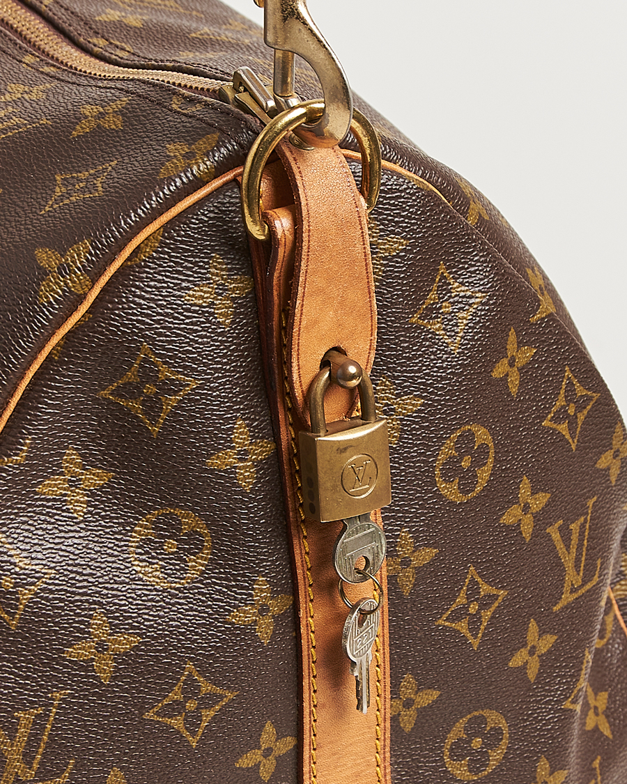 Homme | Louis Vuitton Pre-Owned Keepall Bandoulière 60 Monogram | Louis Vuitton Pre-Owned | Keepall Bandoulière 60 Monogram