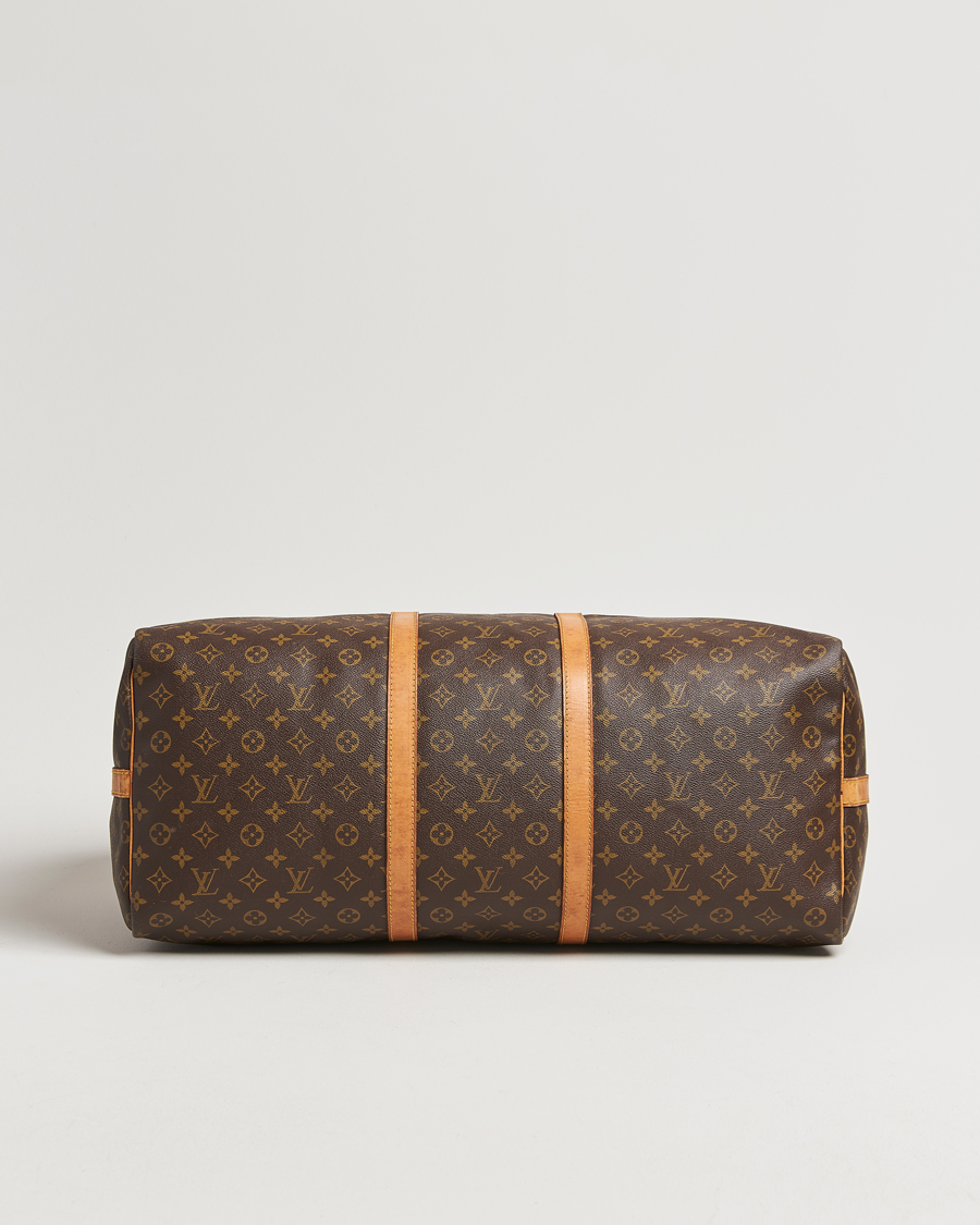 Homme | Louis Vuitton Pre-Owned Keepall Bandoulière 60 Monogram | Louis Vuitton Pre-Owned | Keepall Bandoulière 60 Monogram