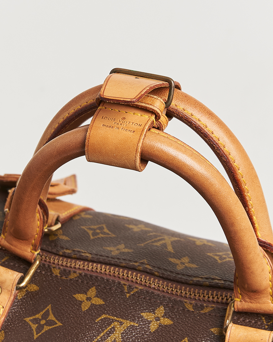 Homme | Louis Vuitton Pre-Owned Keepall Bandoulière 60 Monogram | Louis Vuitton Pre-Owned | Keepall Bandoulière 60 Monogram