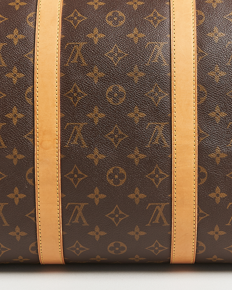Homme | Louis Vuitton Pre-Owned Keepall Bandoulière 50 Monogram | Louis Vuitton Pre-Owned | Keepall Bandoulière 50 Monogram