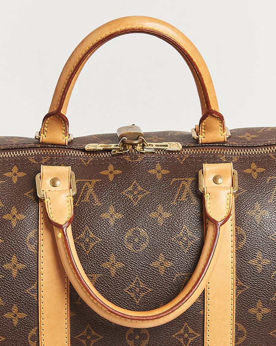 Homme | Louis Vuitton Pre-Owned Keepall Bandoulière 50 Monogram | Louis Vuitton Pre-Owned | Keepall Bandoulière 50 Monogram