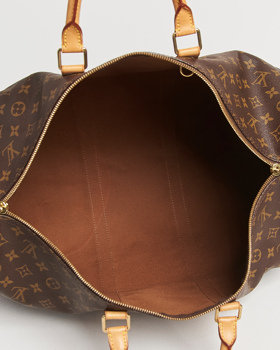 Homme | Louis Vuitton Pre-Owned Keepall Bandoulière 50 Monogram | Louis Vuitton Pre-Owned | Keepall Bandoulière 50 Monogram