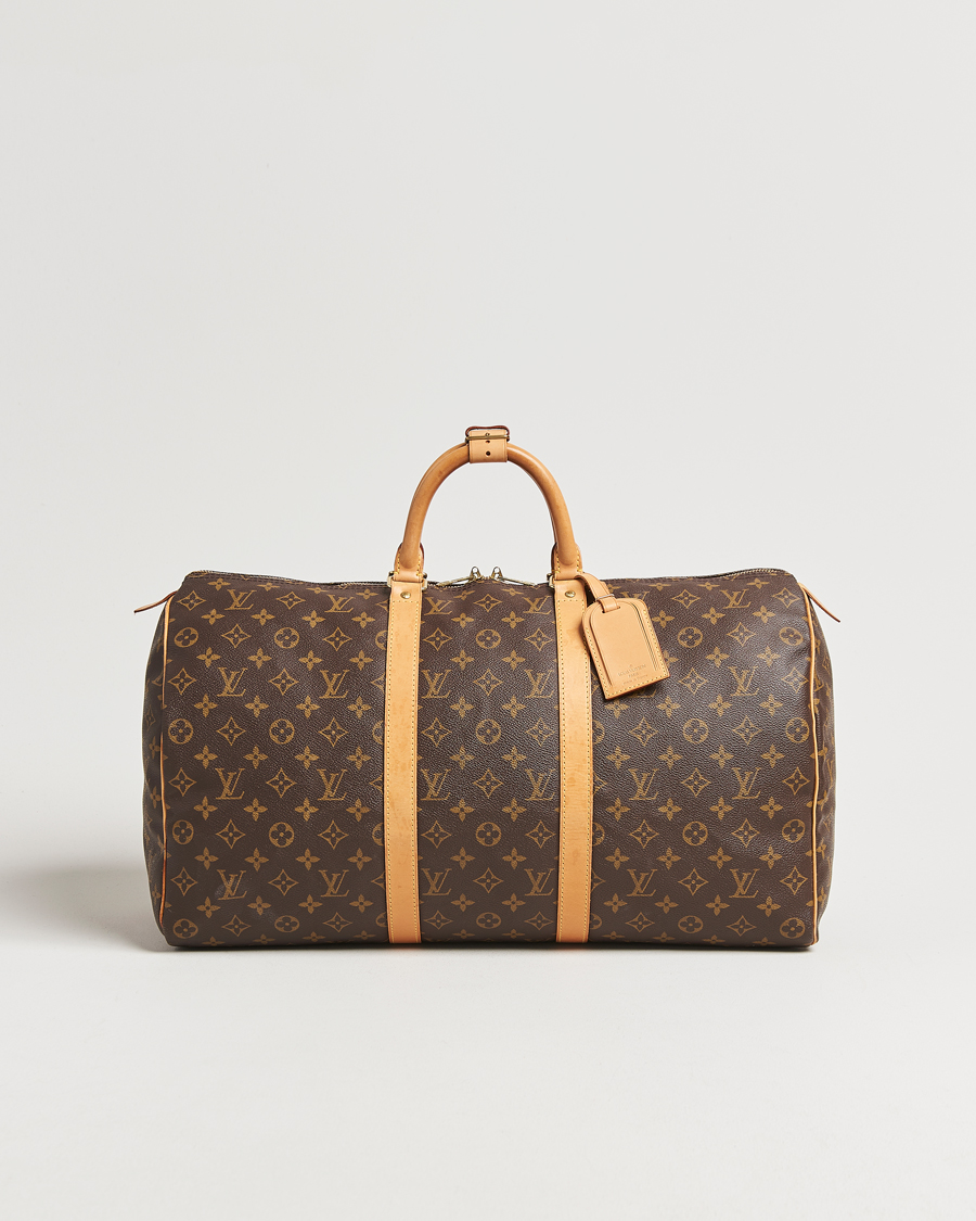 Homme | Louis Vuitton Pre-Owned Keepall 50 Monogram | Louis Vuitton Pre-Owned | Keepall 50 Monogram