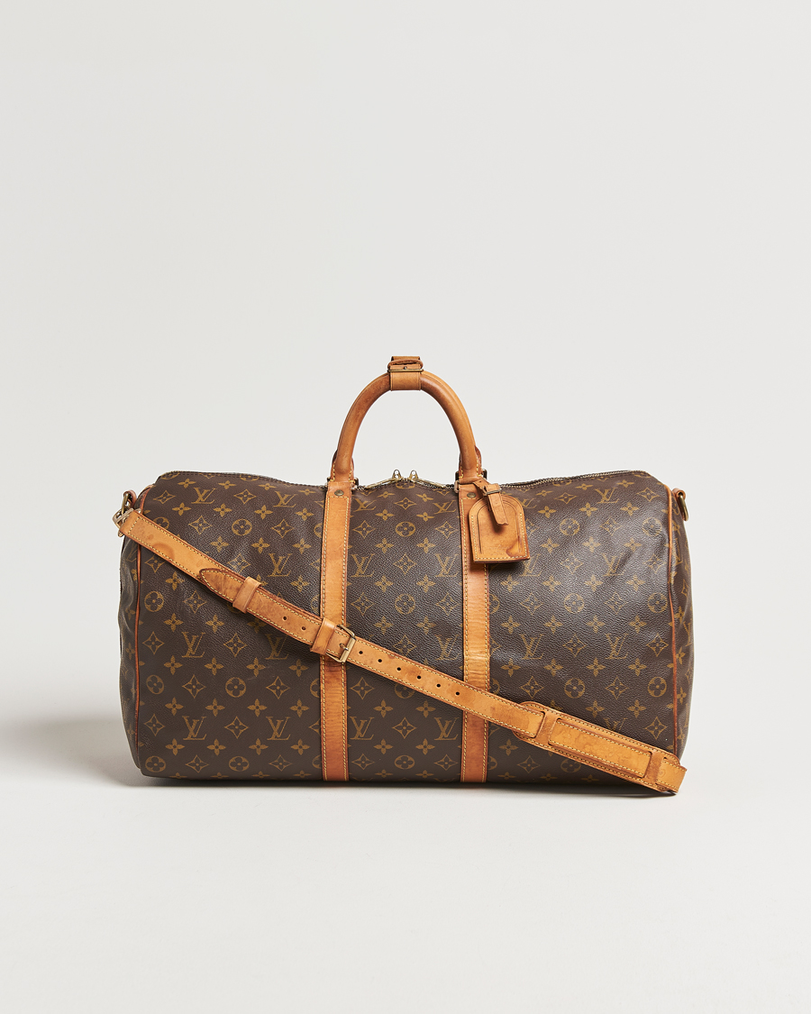 Homme | Louis Vuitton Pre-Owned Keepall Bandoulière 50 Monogram  | Louis Vuitton Pre-Owned | Keepall Bandoulière 50 Monogram 