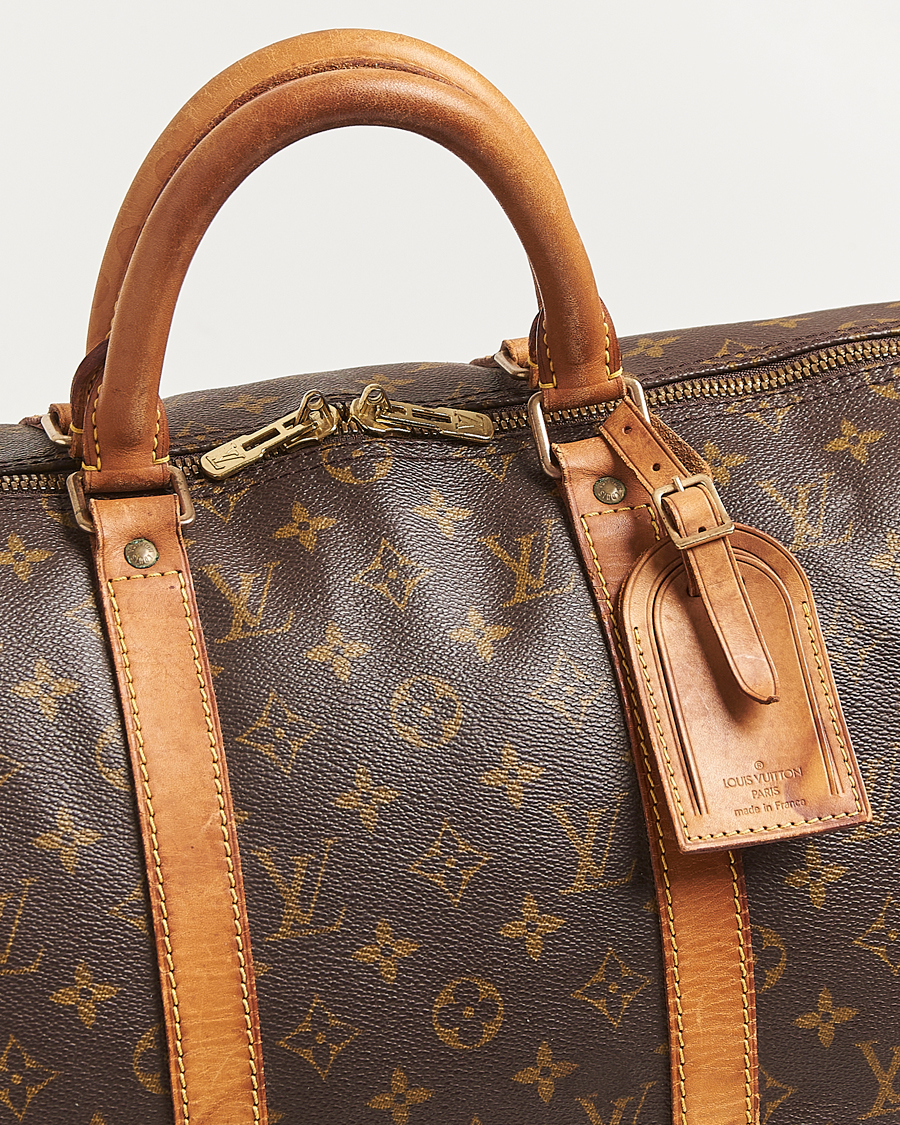 Homme | Louis Vuitton Pre-Owned Keepall Bandoulière 50 Monogram  | Louis Vuitton Pre-Owned | Keepall Bandoulière 50 Monogram 