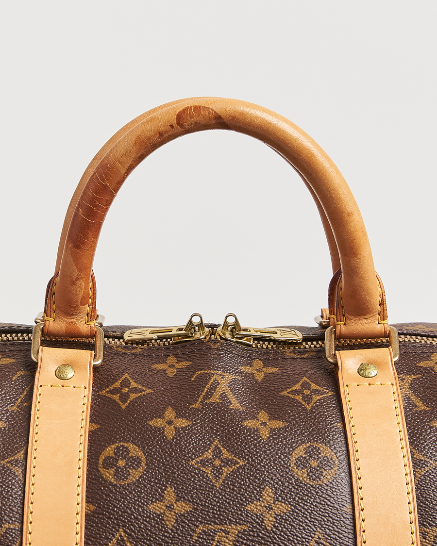 Homme | Louis Vuitton Pre-Owned Keepall Bandoulière 55 Monogram  | Louis Vuitton Pre-Owned | Keepall Bandoulière 55 Monogram 