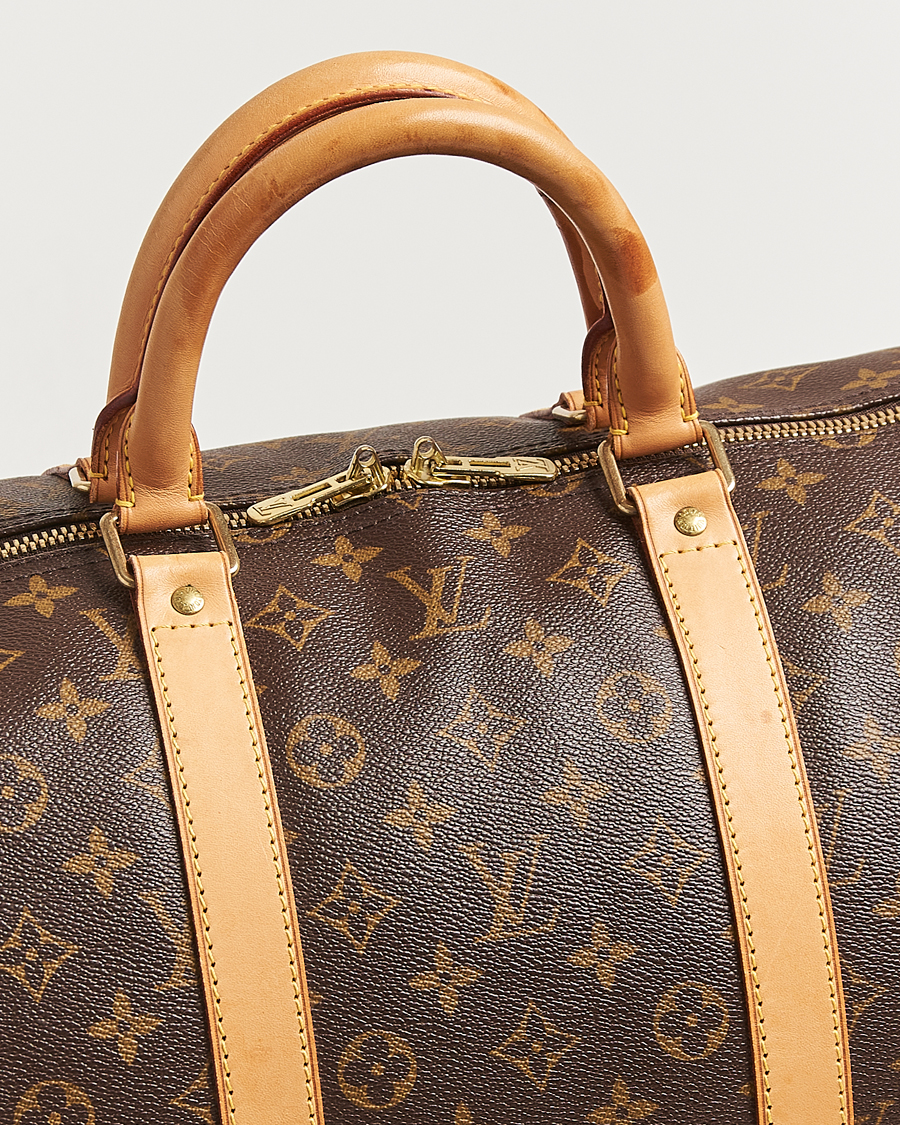 Homme | Louis Vuitton Pre-Owned Keepall Bandoulière 55 Monogram  | Louis Vuitton Pre-Owned | Keepall Bandoulière 55 Monogram 