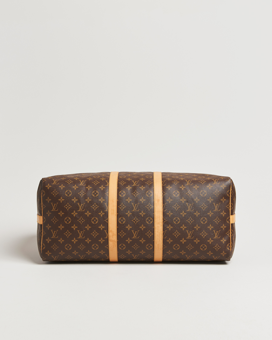 Homme | Louis Vuitton Pre-Owned Keepall Bandoulière 55 Monogram  | Louis Vuitton Pre-Owned | Keepall Bandoulière 55 Monogram 
