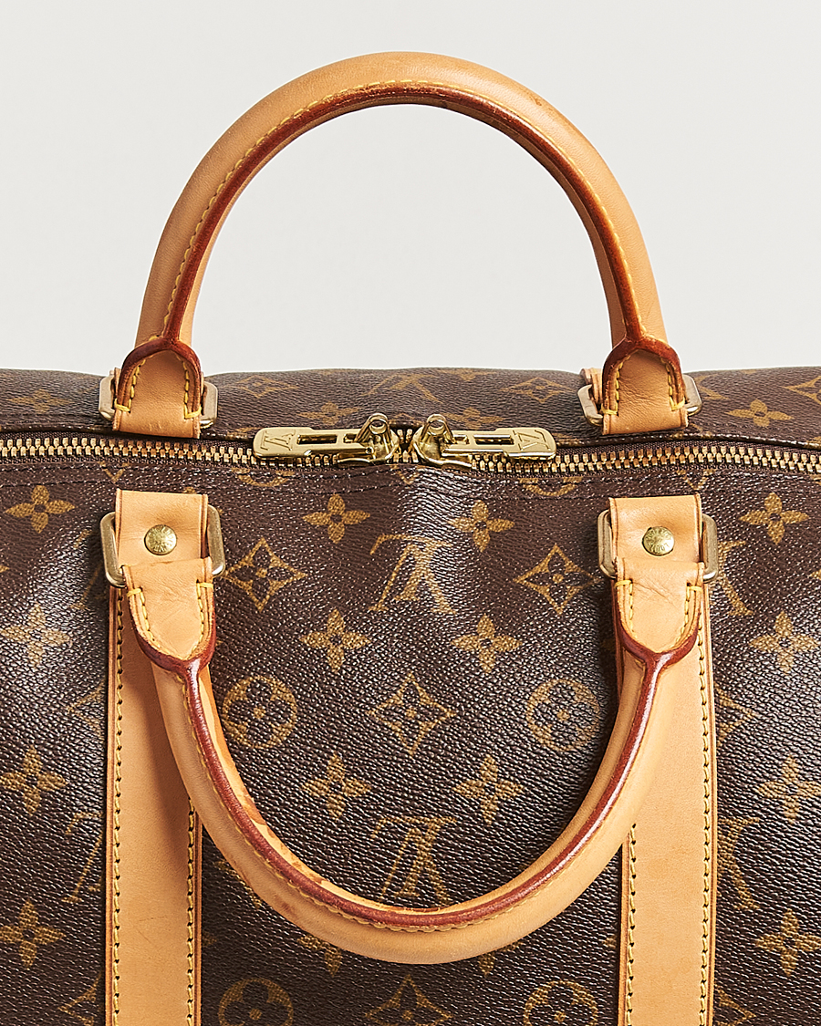 Homme | Louis Vuitton Pre-Owned Keepall Bandoulière 55 Monogram  | Louis Vuitton Pre-Owned | Keepall Bandoulière 55 Monogram 