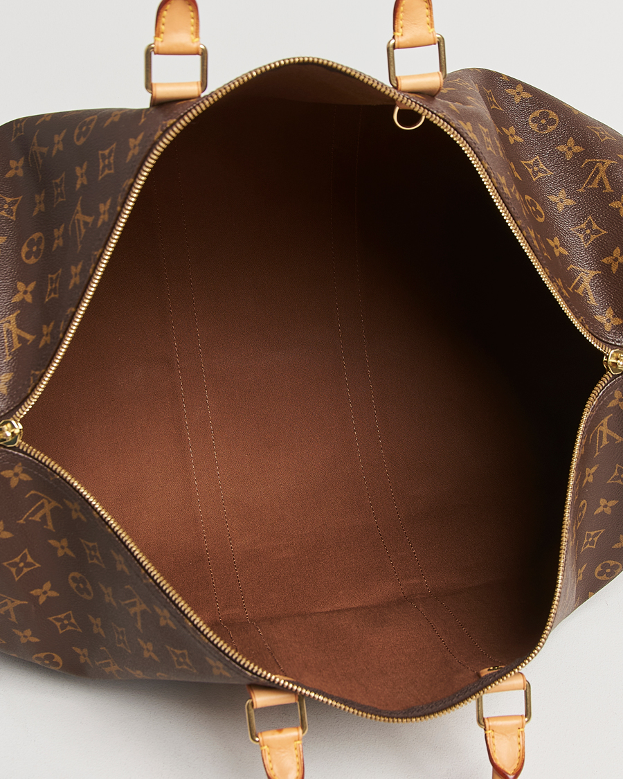 Homme | Louis Vuitton Pre-Owned Keepall Bandoulière 55 Monogram  | Louis Vuitton Pre-Owned | Keepall Bandoulière 55 Monogram 
