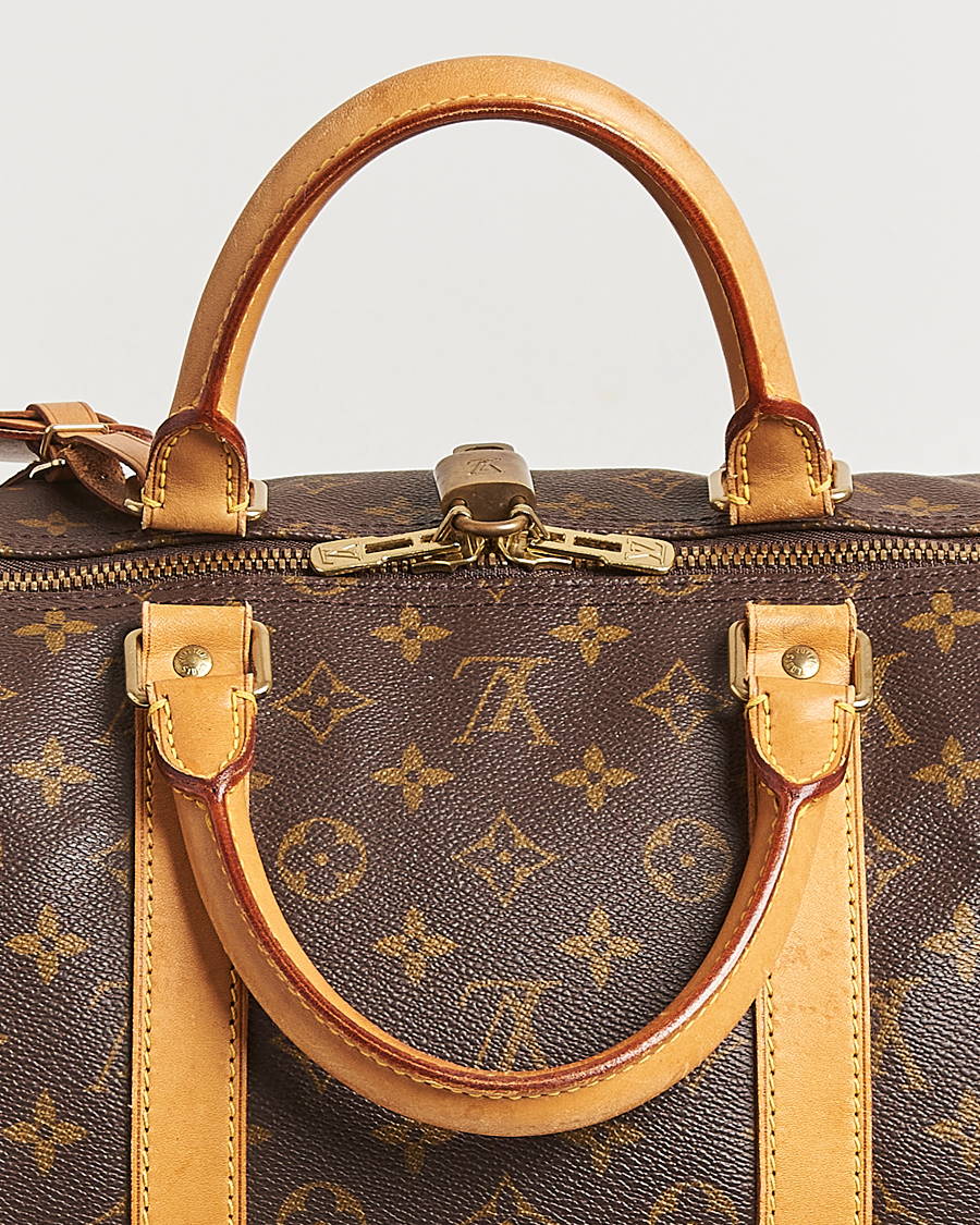 Homme | Louis Vuitton Pre-Owned Keepall 55 Monogram | Louis Vuitton Pre-Owned | Keepall 55 Monogram